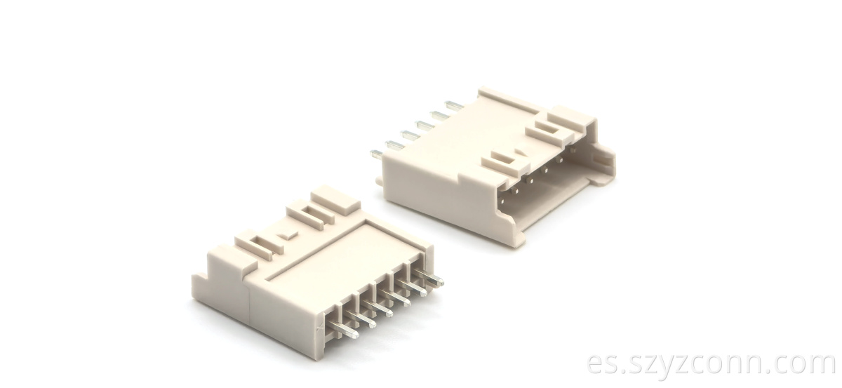 Wafer XA Heightened Straight DIP Pin Socket Connector 6P